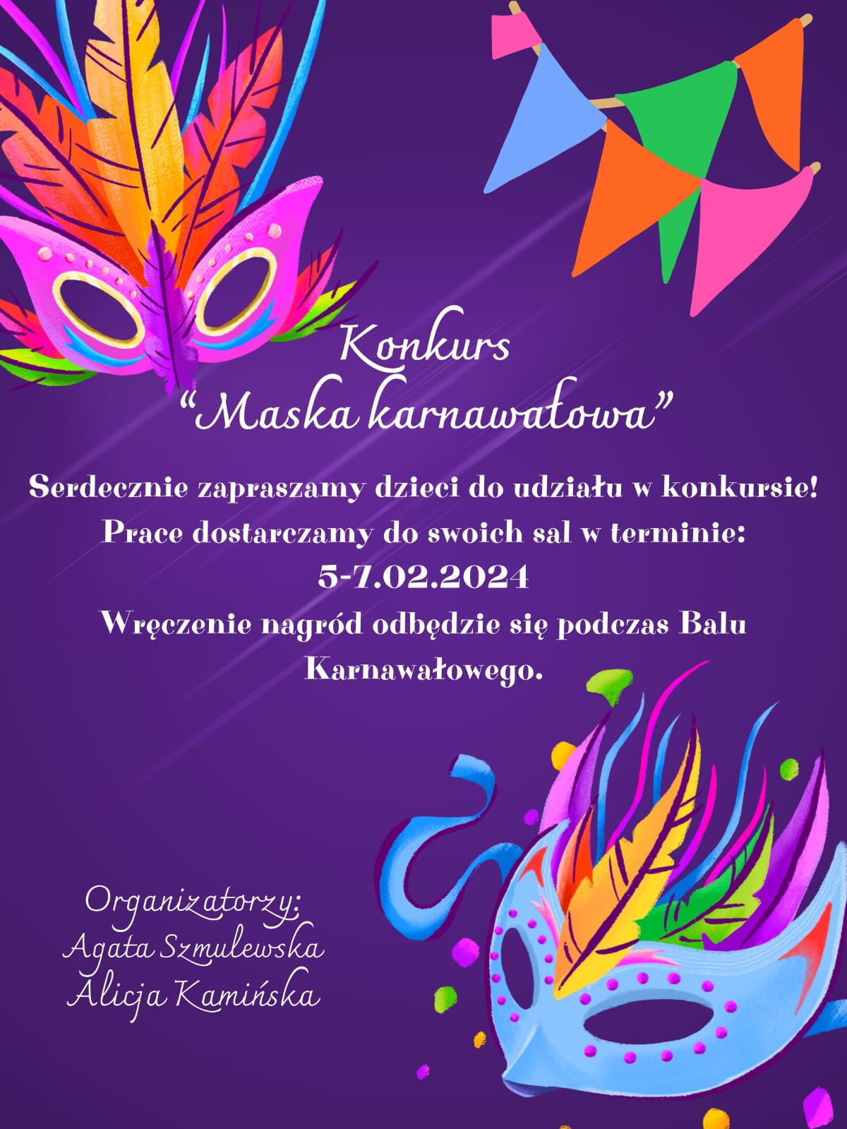 Konkurs „Maska Karnawałowa”